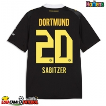 Camisa de Futebol Borussia Dortmund Marcel Sabitzer #20 Equipamento Secundário 2026-27 Manga Curta